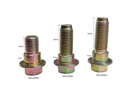 Bout met Step voor autogordel 14mm