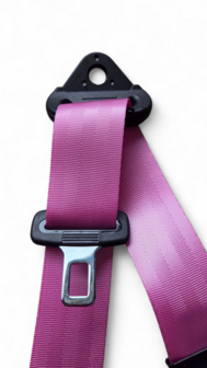 Automatische 3-puntgordel 3 meter lichtroze