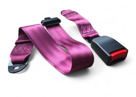 Statische heupgordel donkerpaars