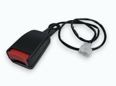 Autogordel Receiver 1 type:A (21mm) met E8 (kwaliteitskeurmerk) met alarm NO