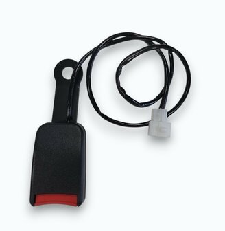 Autogordel Receiver 1 type:A (21mm) met E8 (kwaliteitskeurmerk) met alarm NO