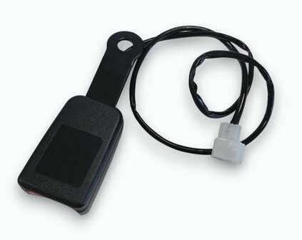 Autogordel Receiver 1 type:A (21mm) met E8 (kwaliteitskeurmerk) met alarm NO
