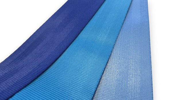 Veiligheidsgordel zacht lichtblauw