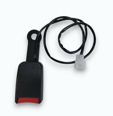 Autogordel Receiver 1 type:A (21mm) met E8 (kwaliteitskeurmerk) met alarm NO