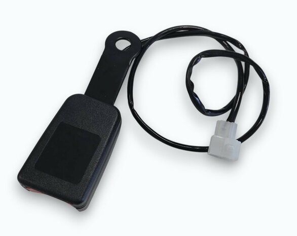 Autogordel Receiver 1 type:A (21mm) met E8 (kwaliteitskeurmerk) met alarm NO