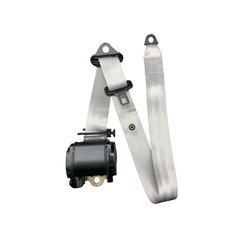 Lichtgrijze autogordel / Veiligheidsgordel 3 puntsgordel, 1 dag levertijd, Type A 