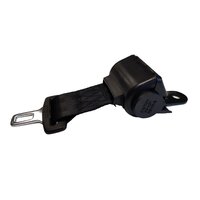 Zwarte 2 punt gordel automatisch / Veiligheidsgordel / Autogordel - 1 dag levertijd