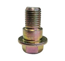 Bout voor autogordel 7/16 8.8 (14mm schroefdraad) met step - set van bout, moer en ring voor autogordel